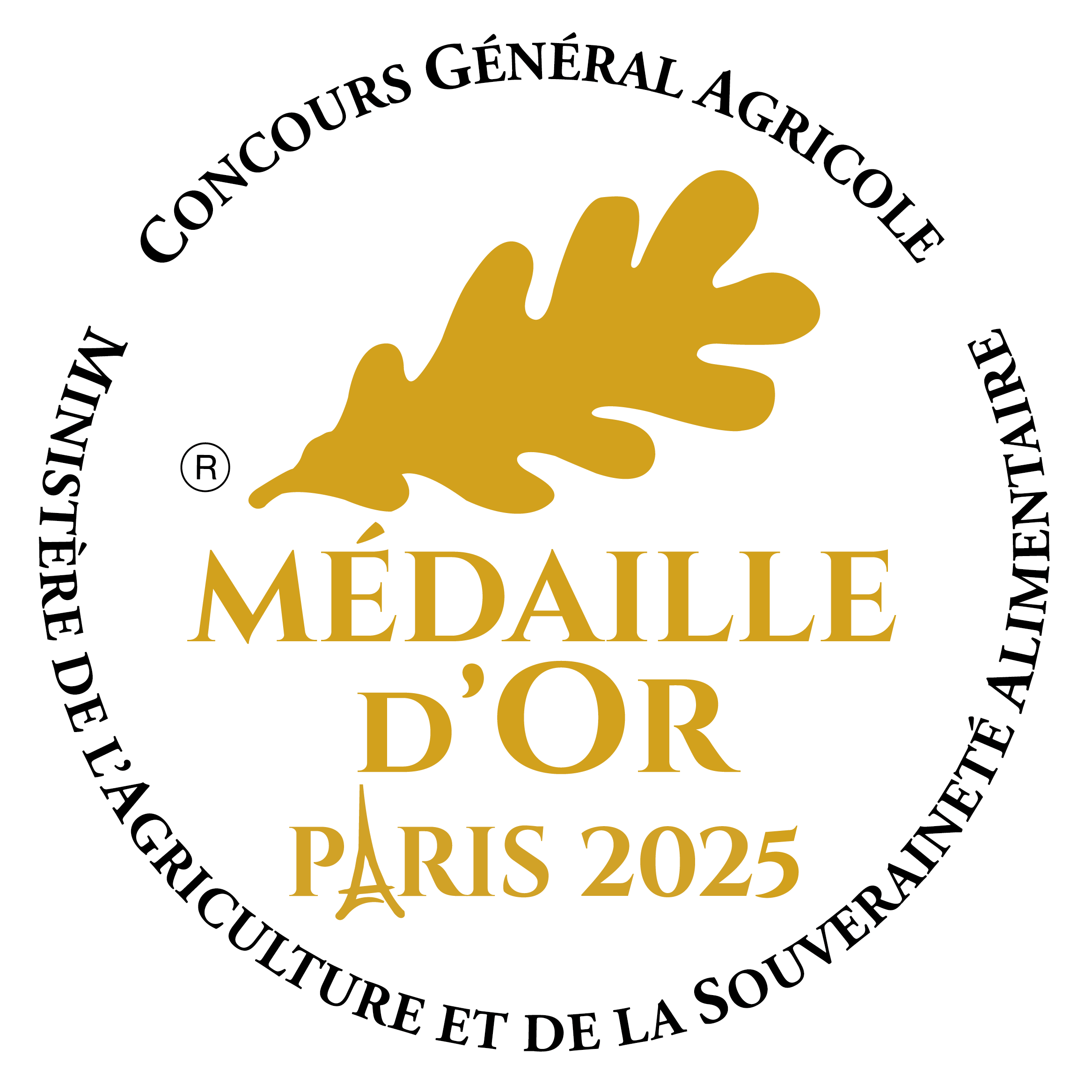 Medaille d'or 2025 - Concours général agricole